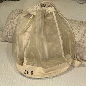 Béis Cream Mesh Women’s Backpack